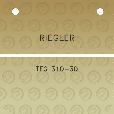 riegler-tfg-310-30