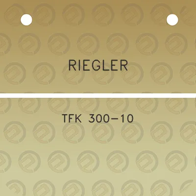 riegler-tfk-300-10