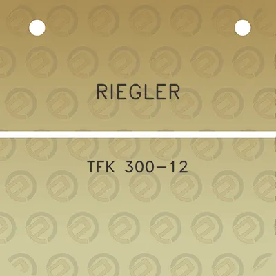 riegler-tfk-300-12