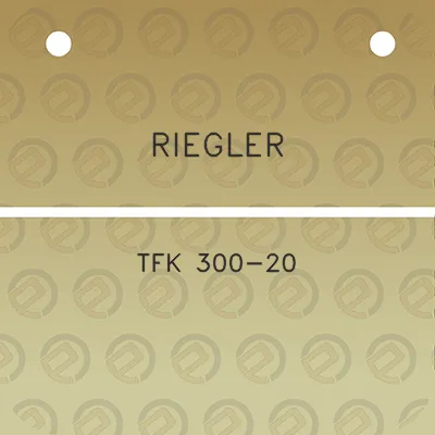 riegler-tfk-300-20