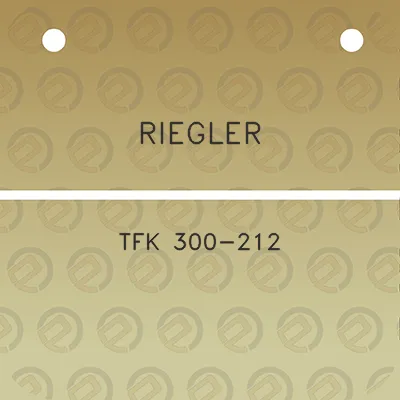 riegler-tfk-300-212