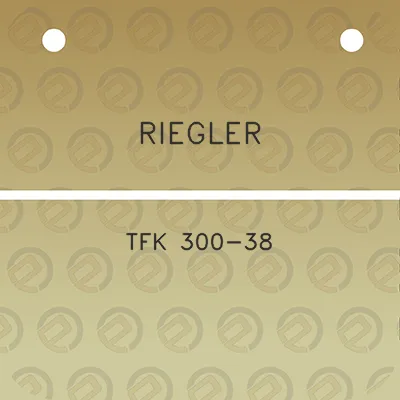 riegler-tfk-300-38