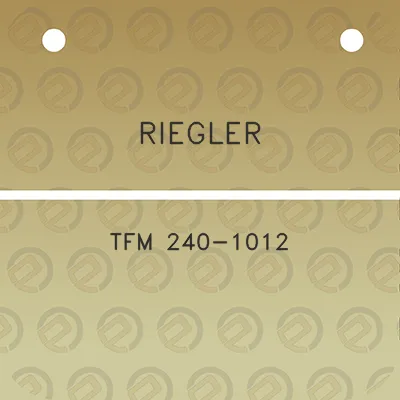 riegler-tfm-240-1012