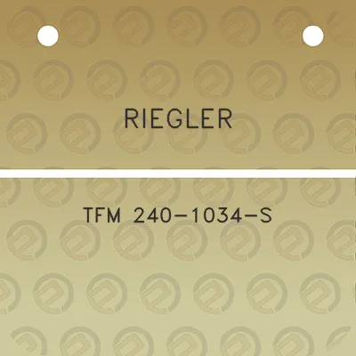 riegler-tfm-240-1034-s