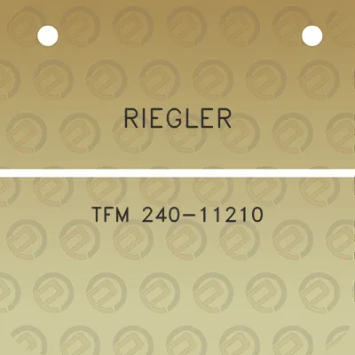 riegler-tfm-240-11210