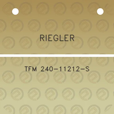 riegler-tfm-240-11212-s