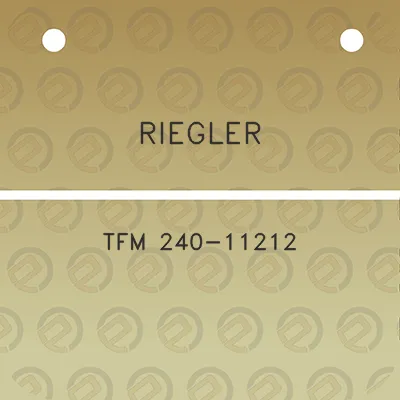 riegler-tfm-240-11212