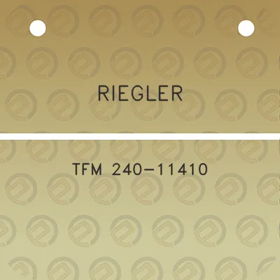 riegler-tfm-240-11410