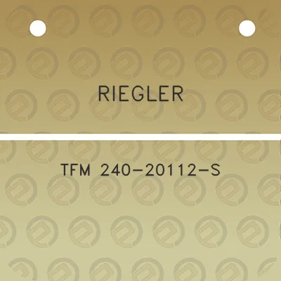 riegler-tfm-240-20112-s