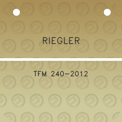 riegler-tfm-240-2012