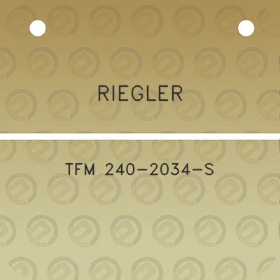 riegler-tfm-240-2034-s