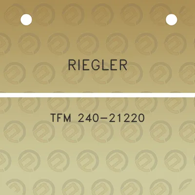 riegler-tfm-240-21220