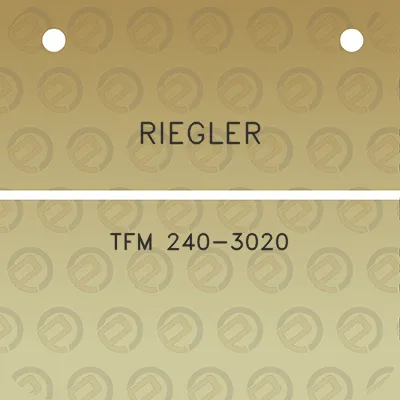 riegler-tfm-240-3020