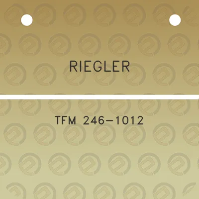 riegler-tfm-246-1012