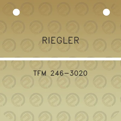 riegler-tfm-246-3020