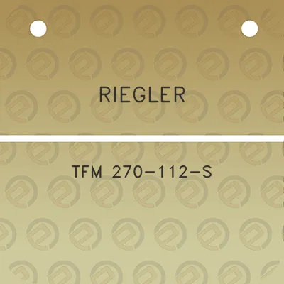 riegler-tfm-270-112-s