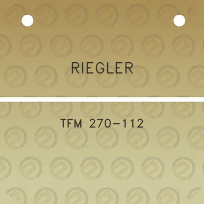 riegler-tfm-270-112