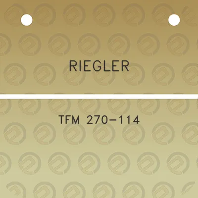 riegler-tfm-270-114