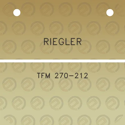 riegler-tfm-270-212