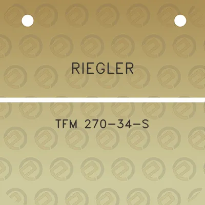 riegler-tfm-270-34-s