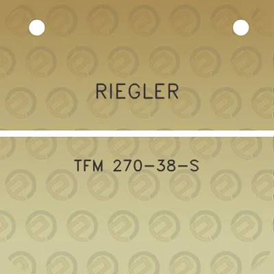 riegler-tfm-270-38-s