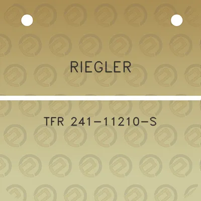 riegler-tfr-241-11210-s