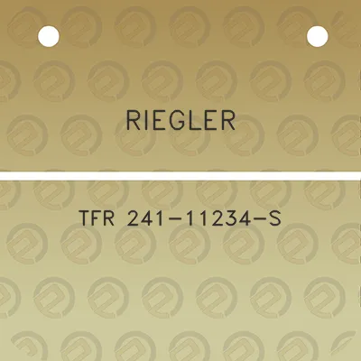 riegler-tfr-241-11234-s