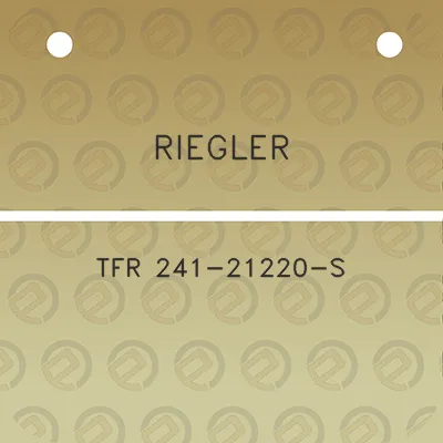 riegler-tfr-241-21220-s