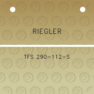 riegler-tfs-290-112-s