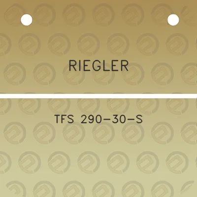 riegler-tfs-290-30-s