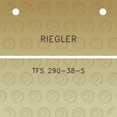 riegler-tfs-290-38-s