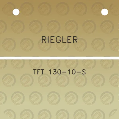 riegler-tft-130-10-s