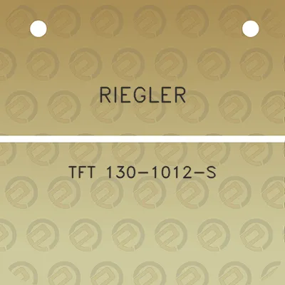 riegler-tft-130-1012-s