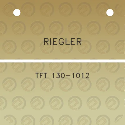 riegler-tft-130-1012