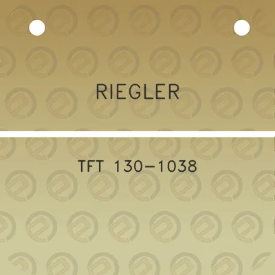 riegler-tft-130-1038