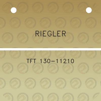 riegler-tft-130-11210