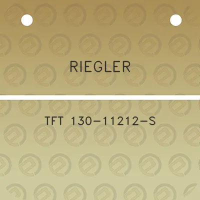 riegler-tft-130-11212-s