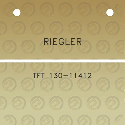 riegler-tft-130-11412