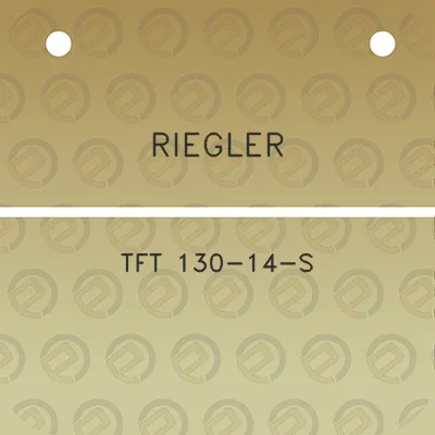 riegler-tft-130-14-s