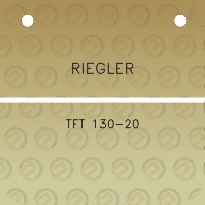 riegler-tft-130-20