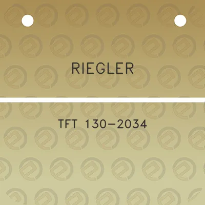 riegler-tft-130-2034