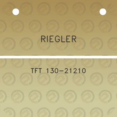 riegler-tft-130-21210