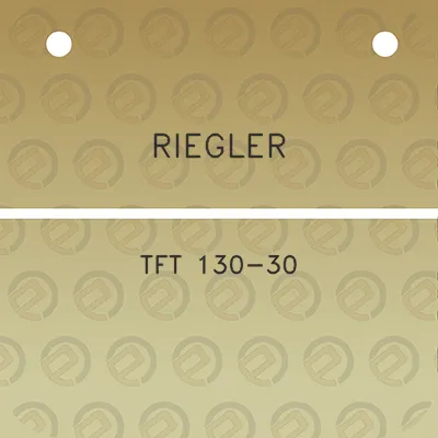 riegler-tft-130-30