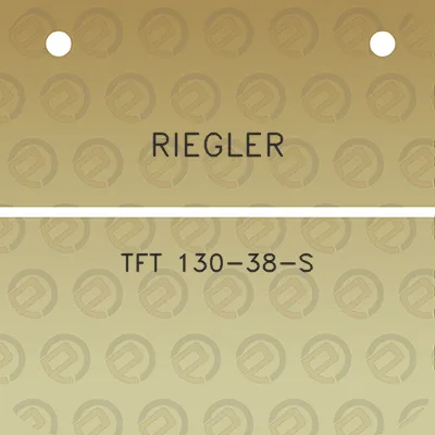 riegler-tft-130-38-s