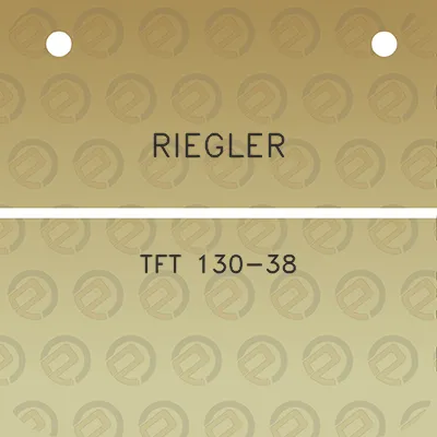 riegler-tft-130-38