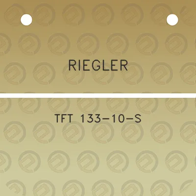 riegler-tft-133-10-s