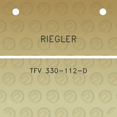 riegler-tfv-330-112-d