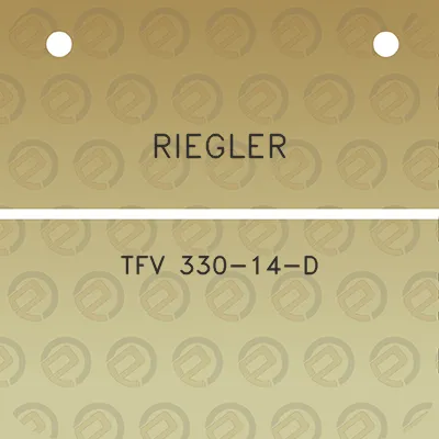 riegler-tfv-330-14-d