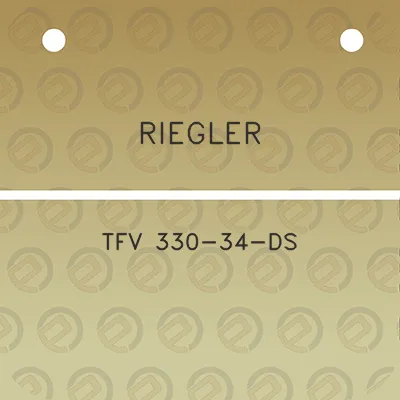 riegler-tfv-330-34-ds