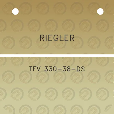 riegler-tfv-330-38-ds